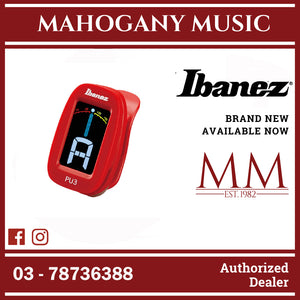 Ibanez PU3-RD Chromatic Tuner, Red
