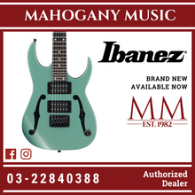 Ibanez Paul Gilbert Signature Mikro PGMM21 - Metallic Light Green Electric Guitar