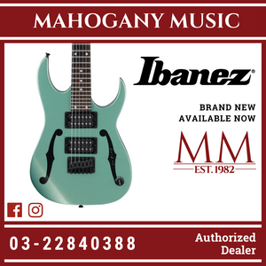 Ibanez Paul Gilbert Signature Mikro PGMM21 - Metallic Light Green Electric Guitar