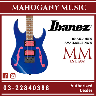 Ibanez Paul Gilbert Signature PGMM11 Electric Guitar - Jewel Blue Electric Guitar