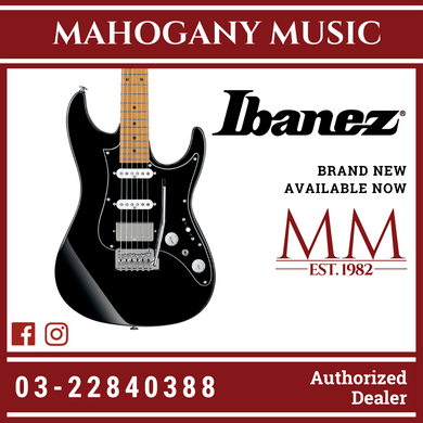 Ibanez Prestige AZ2204B Electric Guitar - Black (MADE IN JAPAN)