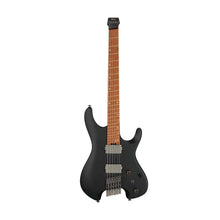 Ibanez QX52-BKF Headless Electric Guitar w/Bag, Black Flat