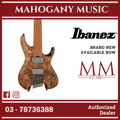 Ibanez QX527PB-ABS Q Series Headless Electric Guitar, Antique Brown Stained