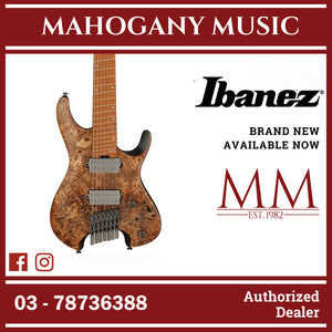 Ibanez QX527PB-ABS Q Series Headless Electric Guitar, Antique Brown Stained