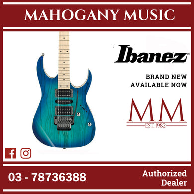 Ibanez RG370AHMZ-BMT RG Standard Series Electric Guitar, Blue Moon Burst