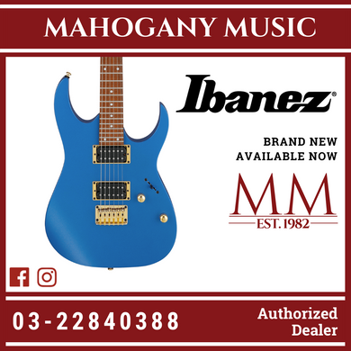 Ibanez RG421G Electric Guitar - Laser Blue Matte