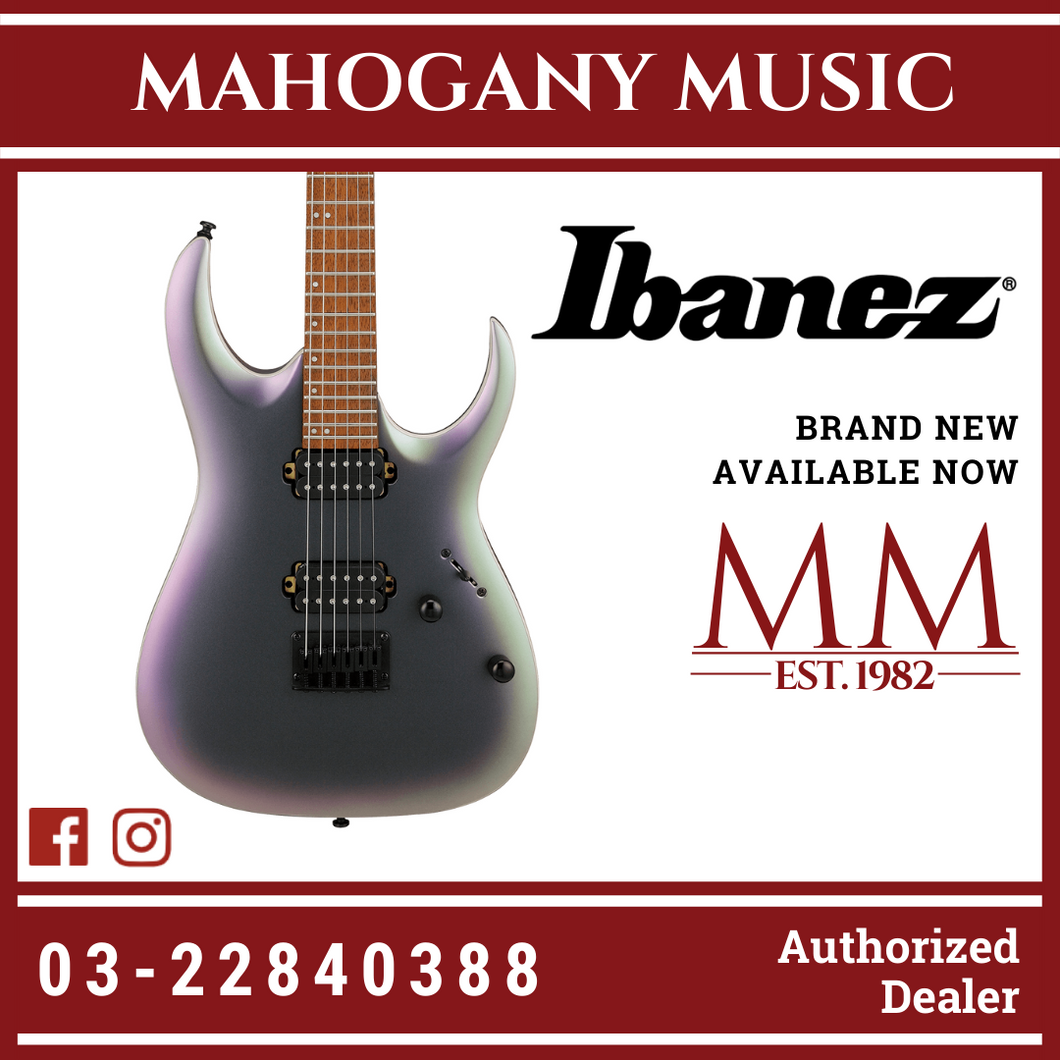 Ibanez RGA42EX Electric Guitar - Black Aurora Burst Matte