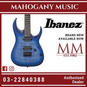 Ibanez RGA42FM - Blue Lagoon Burst Flat  Electric Guitar