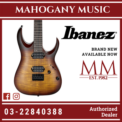 Ibanez RGA42FM - Dragon Eye Burst Flat Electric Guitar