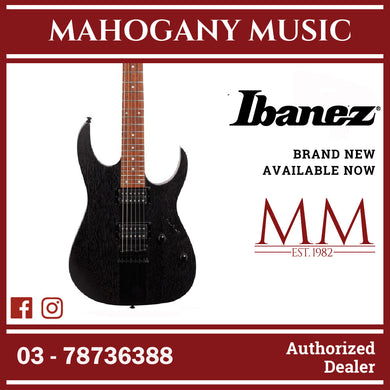 Ibanez RGRT421-WK RG Standard Series Electric Guitar, Weathered Black