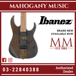 Ibanez RGRT421 Walnut Flat Electric Guitar Mahogany Music