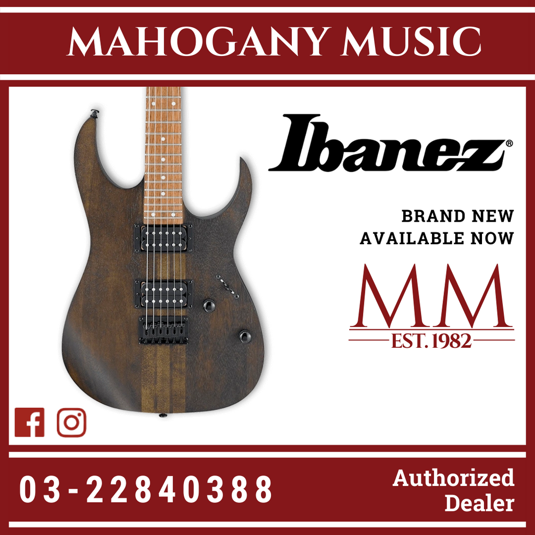 Ibanez RGRT421 - Walnut Flat Electric Guitar