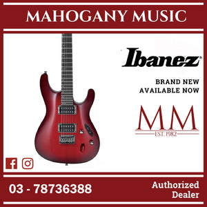 Ibanez S521-BBS S Standard Series Electric Guitar, Blackberry Sunburst