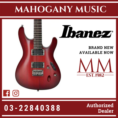 Ibanez S521 - Blackberry Sunburst Electric Guitar
