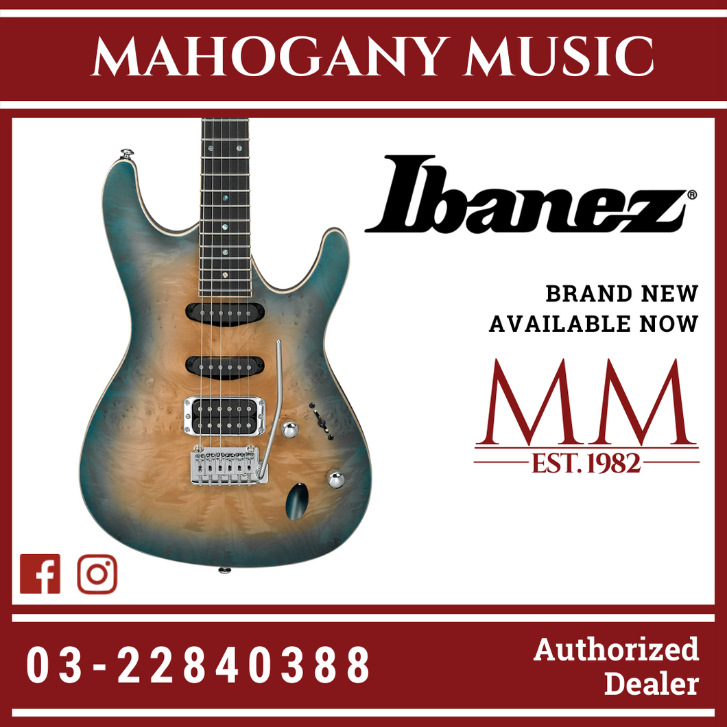 Ibanez SA460MBW - Sunset Blue Burst Electric Guitar