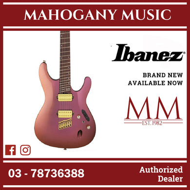 Ibanez SML721-RGC S Axe Design Lab Series Electric Guitar, Rose Gold Chameleon
