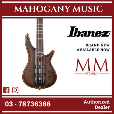 Ibanez SR1355B-DUF SR Series 5-String Electric Bass, Dual Mocha Burst Flat
