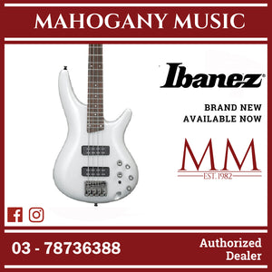 Ibanez SR300E-PW SR Series Electric Bass, Pearl White