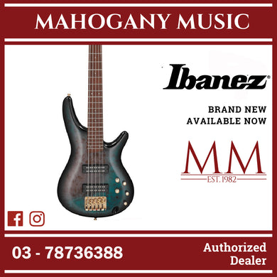 Ibanez SR405EPBDX-TSU SR Series 5-String Electric Bass, Tropical Seafloor Burst
