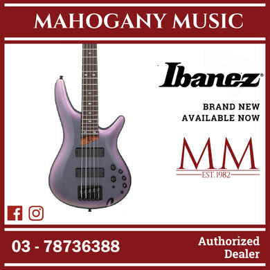 Ibanez SR505E-BAB SR Series 5-String Electric Bass, Black Aurora Burst Gloss