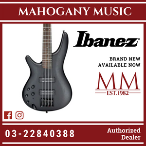 Ibanez Standard SR300EBL Left-handed - Weathered Black Bass Guitar