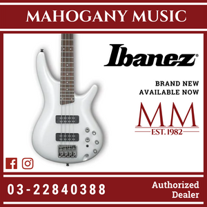 Ibanez Standard SR300E - Pearl White Bass Guitar