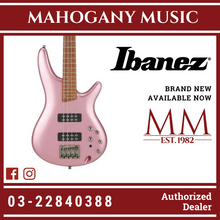 Ibanez Standard SR300E Bass Guitar - Pink Gold Metallic