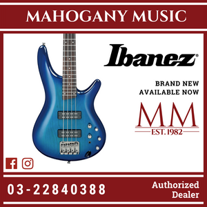 Ibanez Standard SR370E - Sapphire Blue Bass Guitar