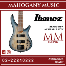 Ibanez Standard SR605E Bass Guitar - Cosmic Blue Starburst Flat
