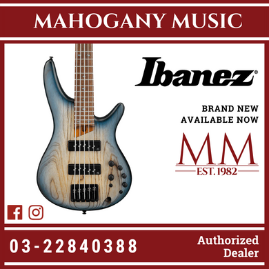 Ibanez Standard SR605E Bass Guitar - Cosmic Blue Starburst Flat