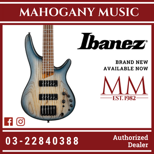 Ibanez Standard SR605E Bass Guitar - Cosmic Blue Starburst Flat