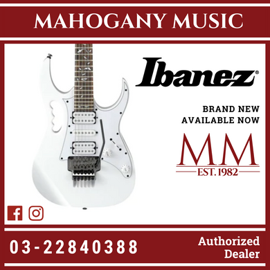 Ibanez Steve Vai Signature JEMJRV2 - White Electric Guitar