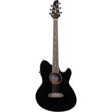 Ibanez TCY10E-BK Talman Series Acoustic Electric Guitar, Black High Gloss