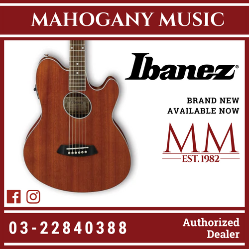 Ibanez TCY12E Talman - Open Pore Natural Acoustic Guitar