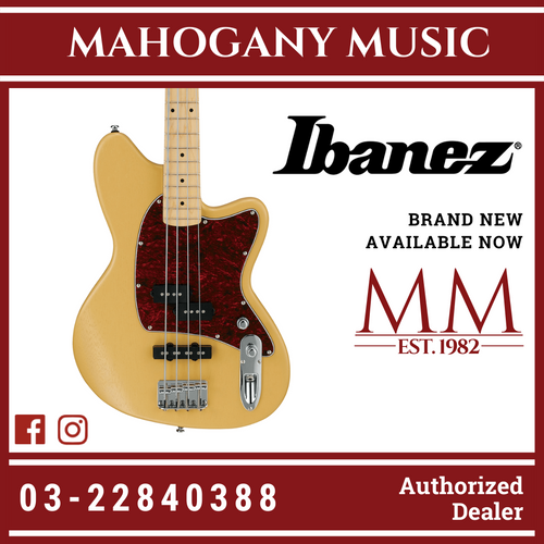 Ibanez TMB100M Bass Guitar - Mustard Yellow Flat