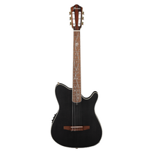 Ibanez TOD10N Tim Henson Signature Nylon Acoustic-electric Guitar - Transparent Black Flat