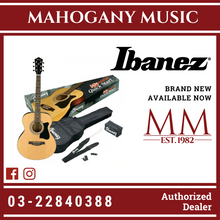 Ibanez VC50NJP Acoustic Guitar Jampack - Natural High Gloss