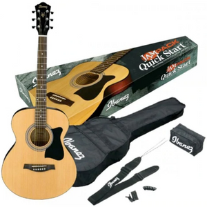 Ibanez VC50NJP Acoustic Guitar Jampack - Natural High Gloss