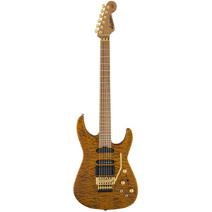 [PREORDER] Jackson USA Signature Phil Collen PC1 Electric Guitar, Satin Trans Amber