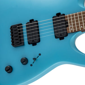 Jackson Pro Series Signature Misha Mansoor Juggernaut HT6 Electric Guitar, Matte Blue Frost