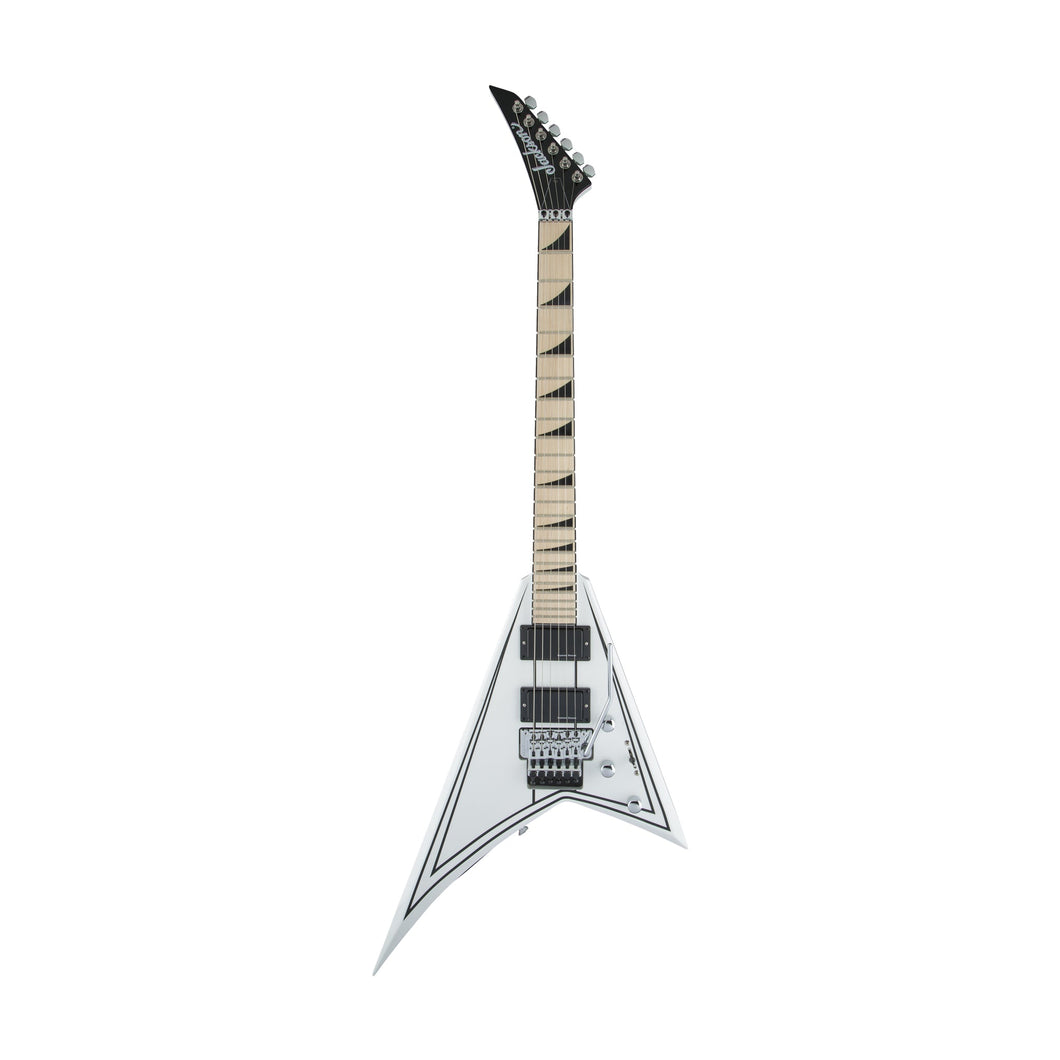 [PREORDER] Jackson X Series Rhoads RRX24M Electric Guitar, Maple FB, Snow White w/Black Pinstripes