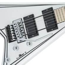 [PREORDER] Jackson X Series Rhoads RRX24M Electric Guitar, Maple FB, Snow White w/Black Pinstripes