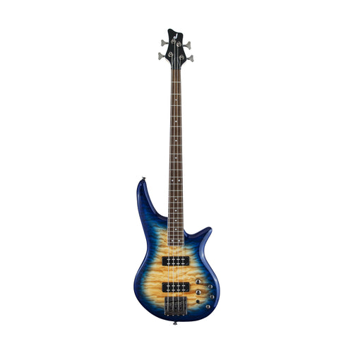 [PREORDER] Jackson JS Series Spectra Bass JS3Q QMT Electric Bass Guitar, Amber Blue Burst