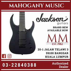 Jackson Pro Series Misha Mansoor Juggernaut HT7 Electric Guitar, Ebony FB, Gloss Black