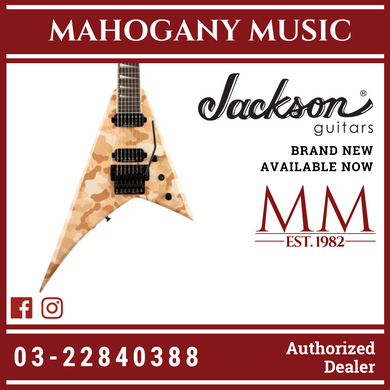 Jackson Concept Series Rhoads RR24-7 Electric Guitar, Desert Camoflauge