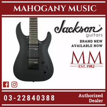 Jackson JS Series Dinky Arch Top JS22-7 DKA HT Electric Guitar, Amaranth FB, Satin Black