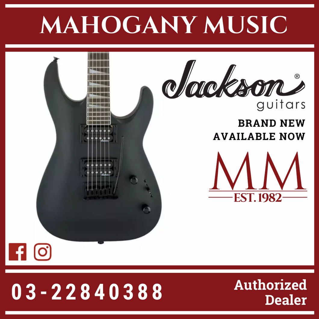 Jackson JS Series Dinky Arch Top JS22 DKA Electric Guitar, Amaranth FB, Satin Black