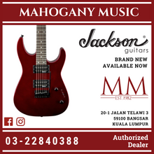 Jackson JS Series Dinky JS12 Electric Guitar, Amaranth FB, Metallic Red