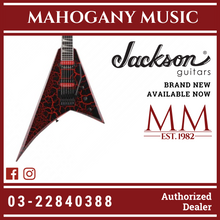 Jackson Pro Series Rhoads RR24 Electric Guitar, Ebony FB, Maul Crackle