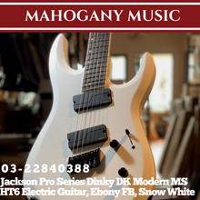Jackson Pro Series Dinky DK Modern MS HT6 Electric Guitar, Ebony FB, Snow White